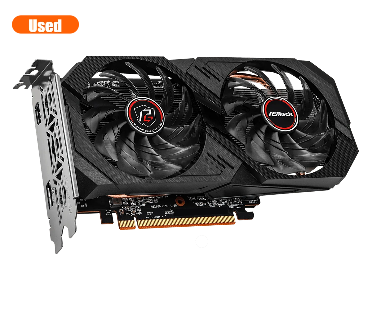 ASROCK AMD Radeon RX 6500XT Phantom Gaming D OC RX 6500XT GDDR6 de 64 bits y 6nm