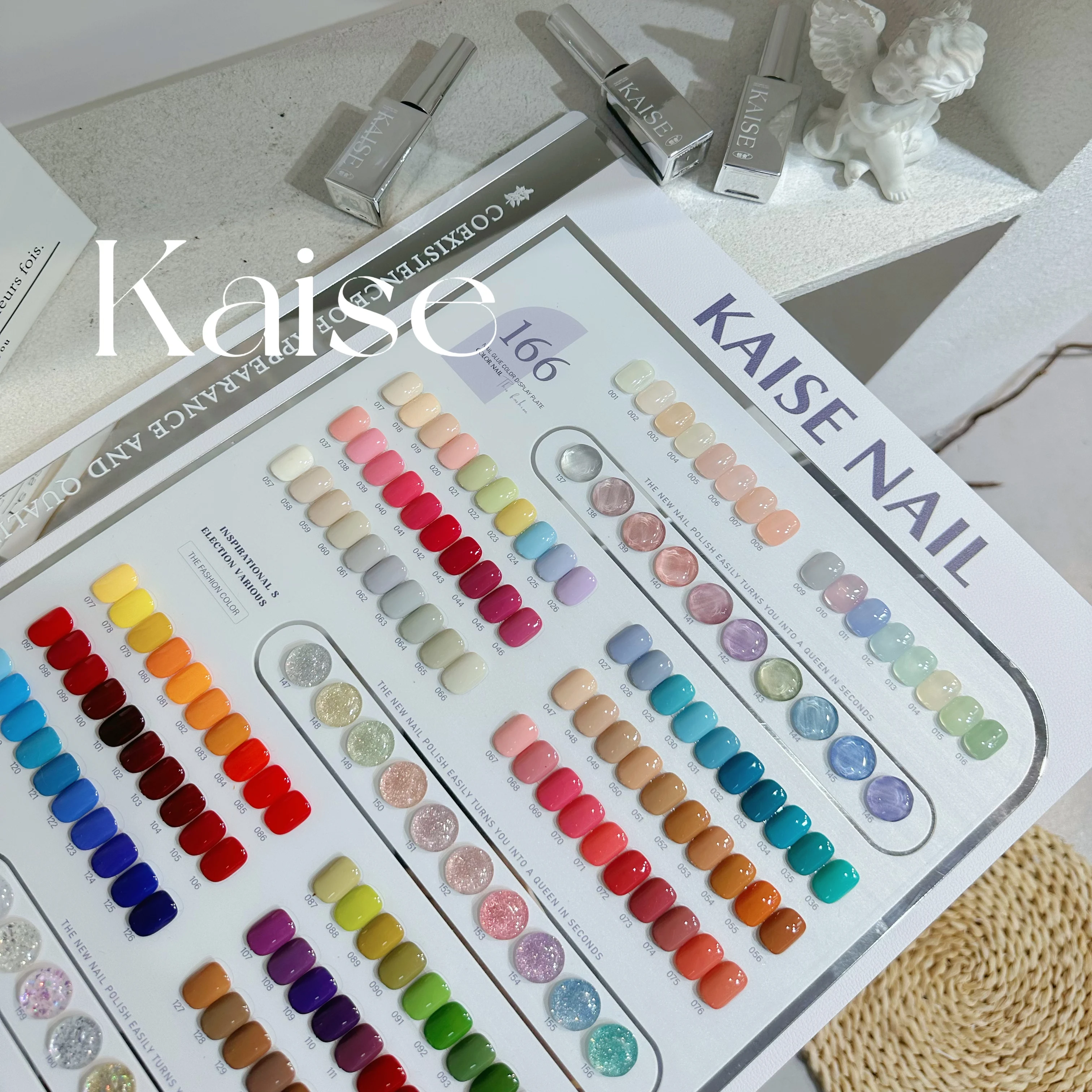 Набор гель-лаков KAISE, 166 цв – обзор и цена Nail Art Gel