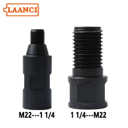 LAANCI Thread Adapter for Diamond Drill Core Bits Male M22 to Female 11-4-7 UNC Connection Thread Convertor Construction Tools