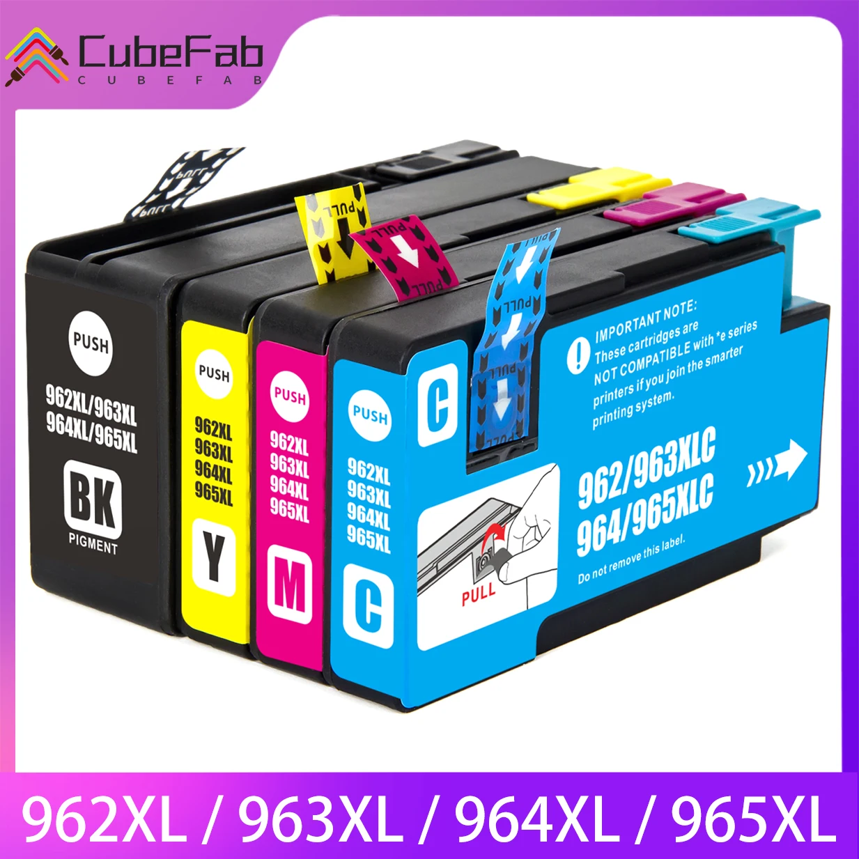 

962 963 964 965 Ink Cartridge For HP 963XL 963 964 Compatible For HP OfficeJet Pro 9010 9012 9015 9020 9022 9025 9029 Printer