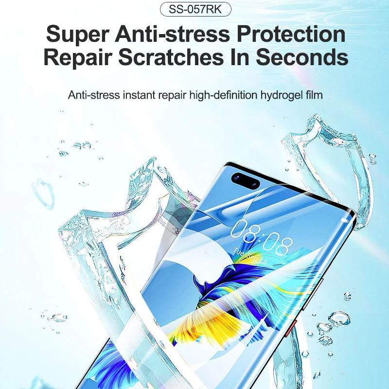 

SUNSHINE SS-057RK Full Coverage Hydrogel Film + Diamond-Level Explosion-Proof Tools for Curved Screens anti-stress protection