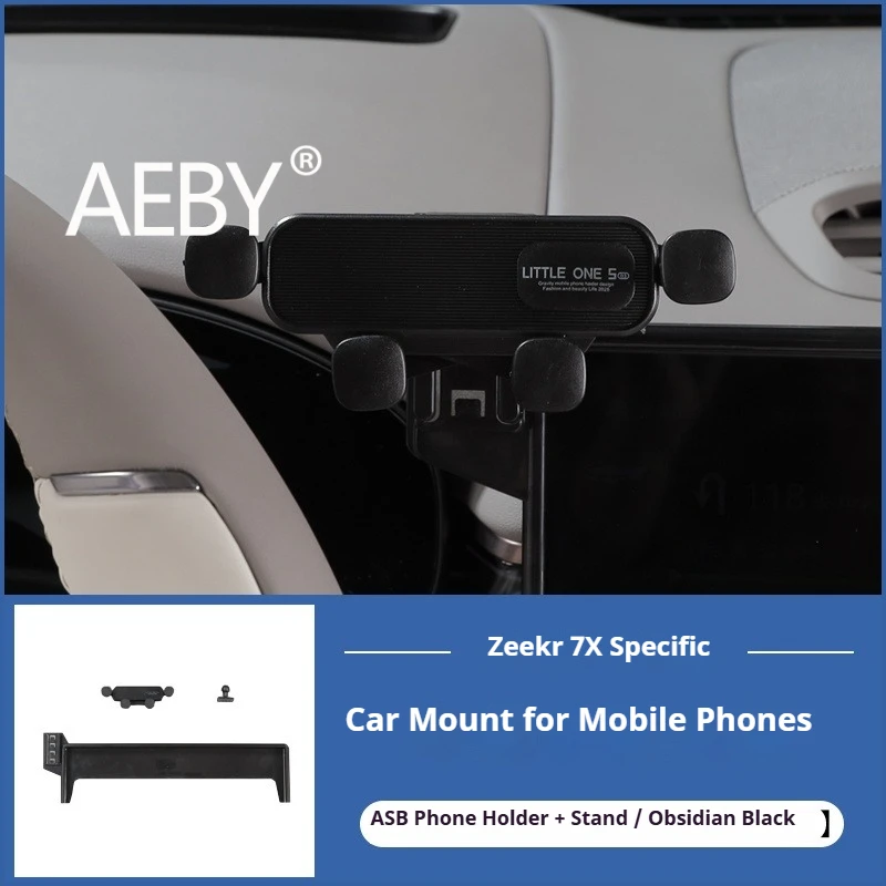 

AEBY для ZEEKR 7X 2024, вращающееся на 2025 градусов, с защитой от сотрясений, приборная панель, крепление вентиляционного отверстия, универсальное для iPhone, Samsung, автомобильные аксессуары