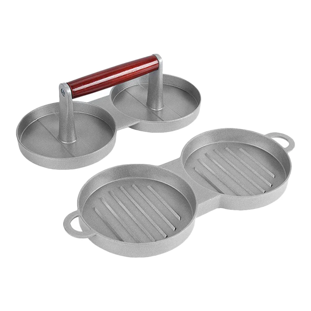 

Aluminum Alloy Burger Press Mold for Home Kitchen Meat Patty Maker Tool Commercial Steak Smasher Cooking Gadget