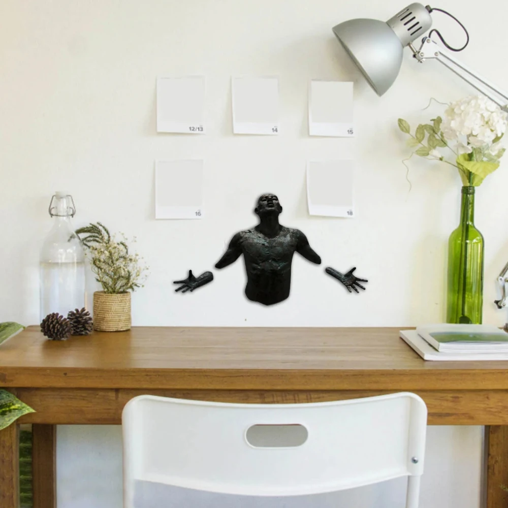 3D Through Wall Figure Sculptu - Resin Art Furniture recensie en prijs