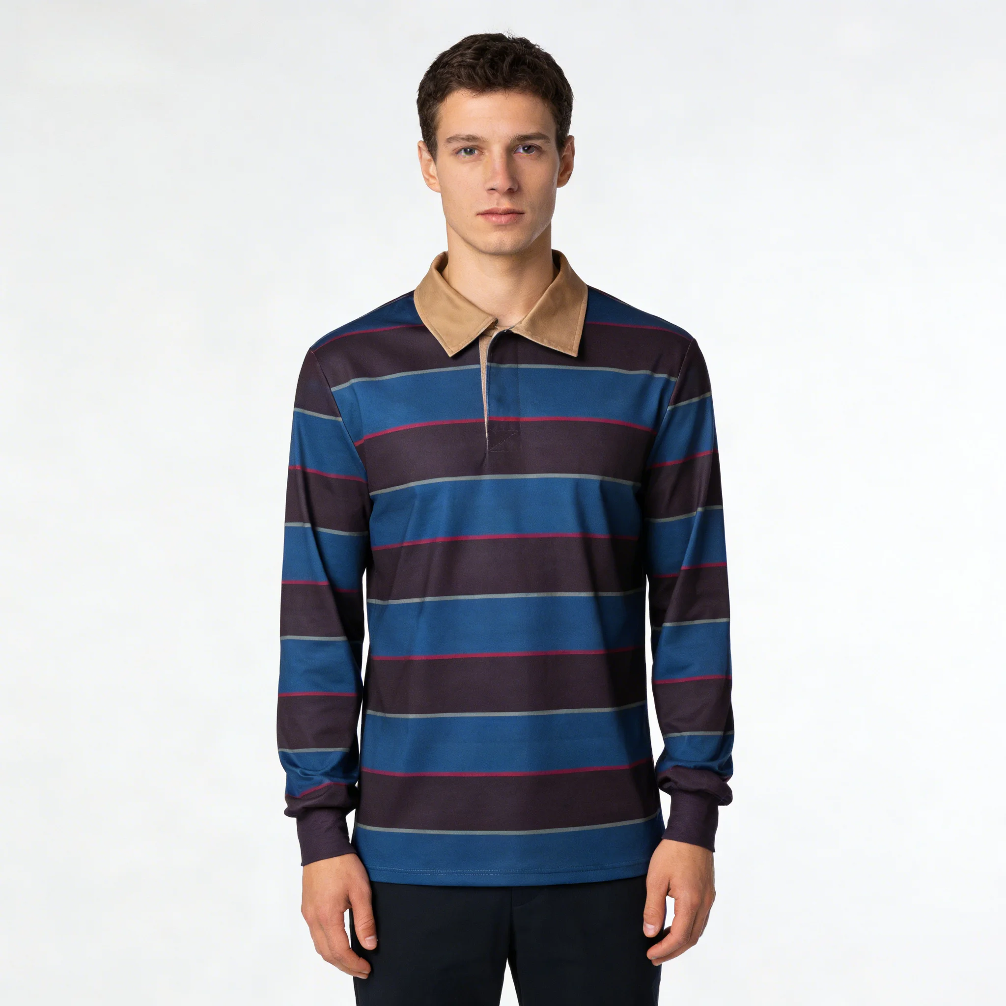 

2025 New Movie Mike Wheeler Cosplay Shirt Classic Blue Yellow Striped Long /Short Sleeve T-Shirt Casual Streetwear for Fans