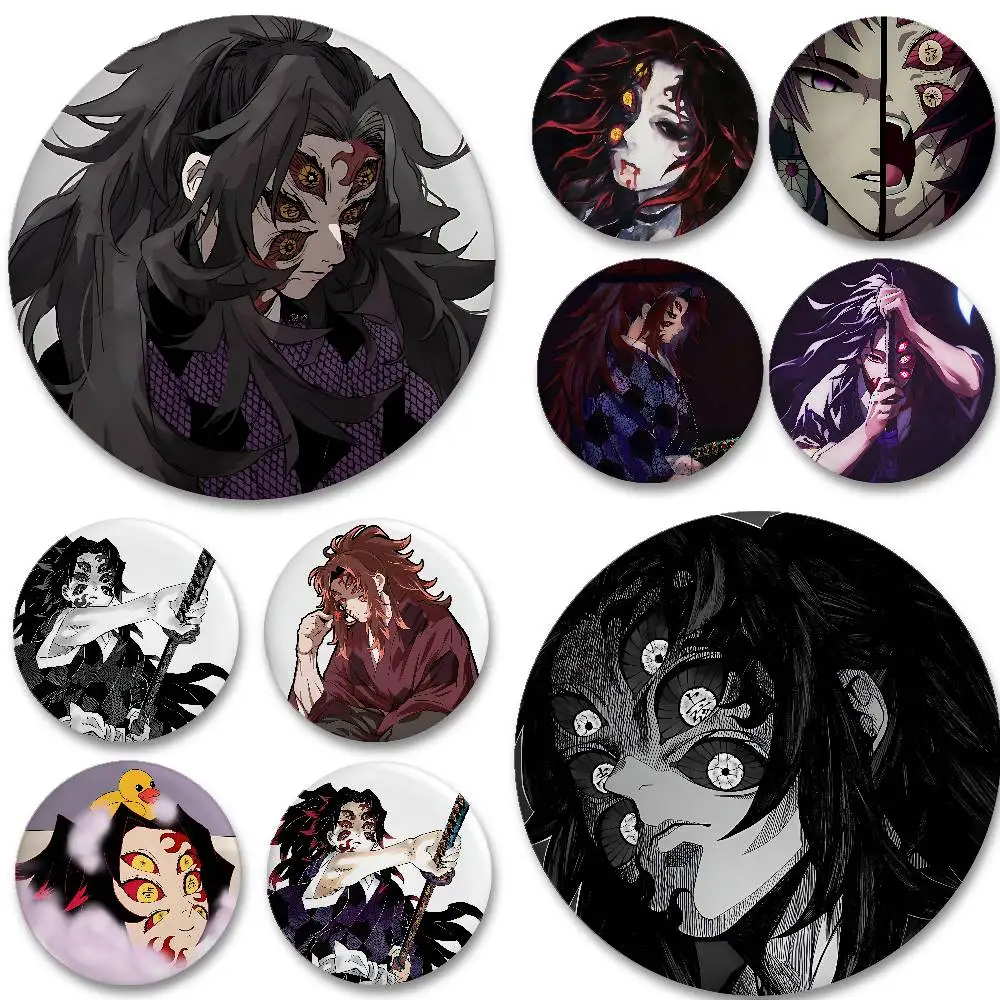 

Cute K-kokushibo O-official Art Badges Button PinsBrooch Creative Funny Quotes Badge Clothes Backpack Jewelry Gift For Kids Fri