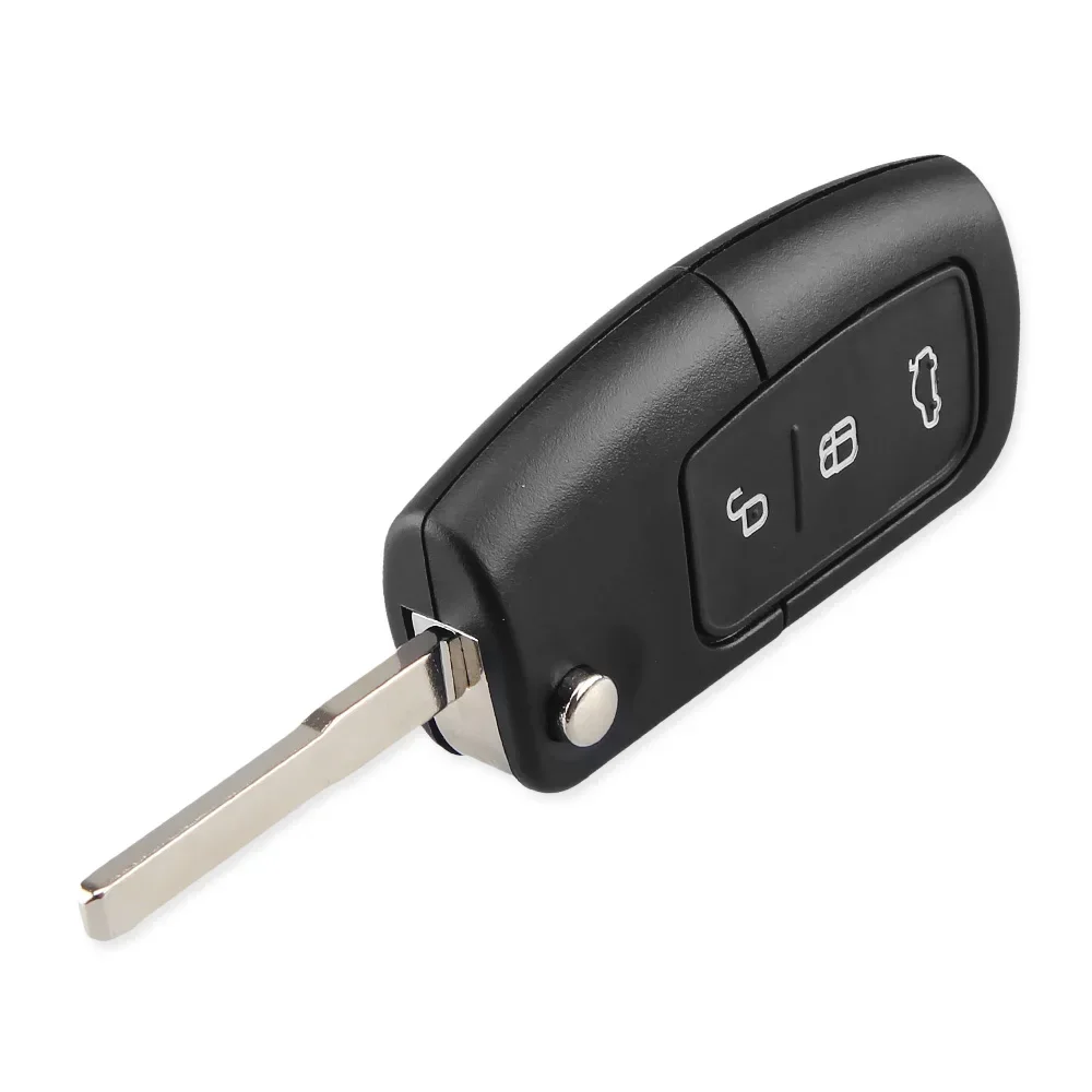 KEYYOU 3 Tasten Modifizierte Flip Klapp Fernbedienung Auto Schlüssel Shell Für Ford Focus 2 3 Mondeo Fiesta Galaxy C-MAX schlüssel Fob Fall – Detail 6