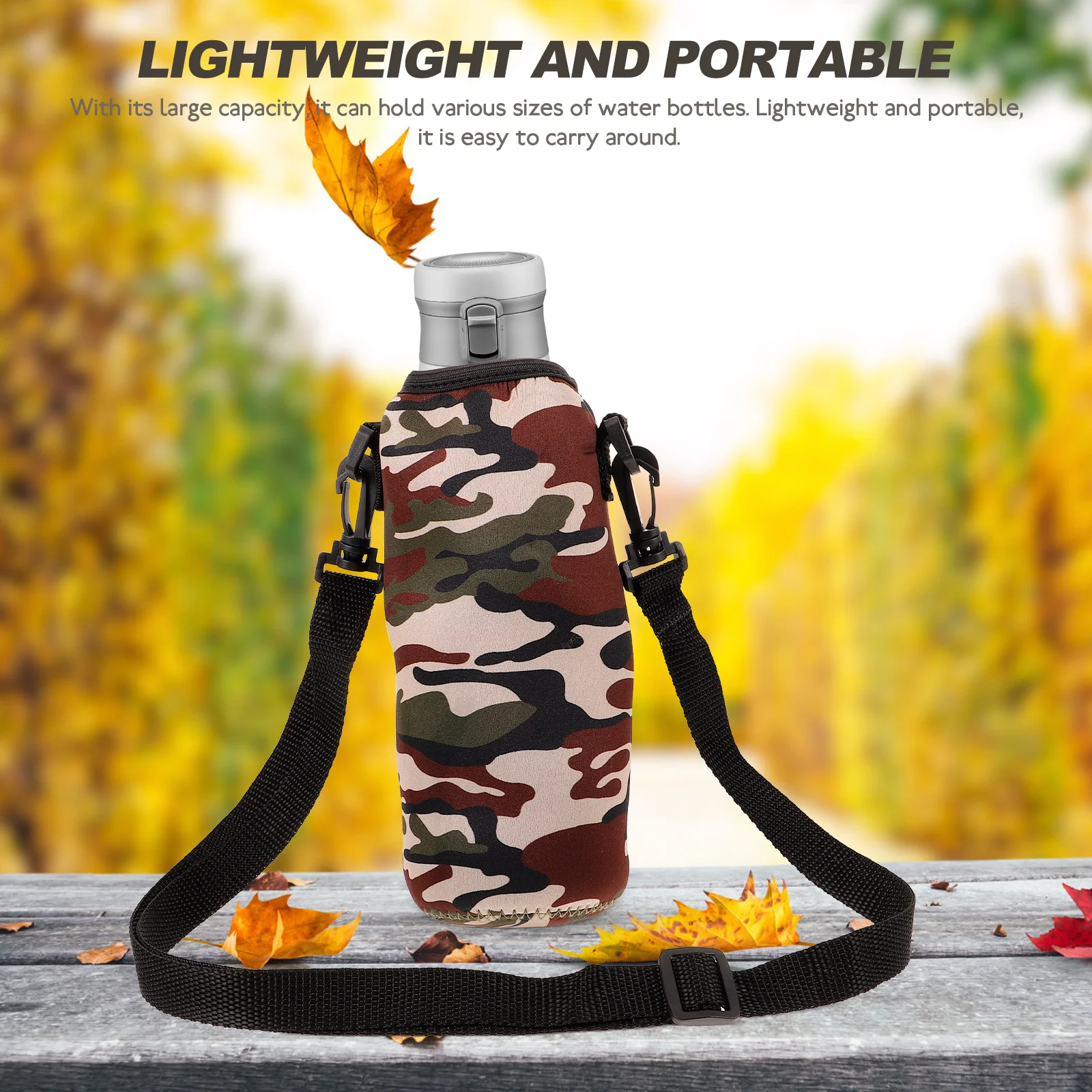 

Bottle Cover Insulated Sleeve For Sports Outdoor Camping Coffee Mugs Water Bottles Hand Washable Durable Fine Material Safe To