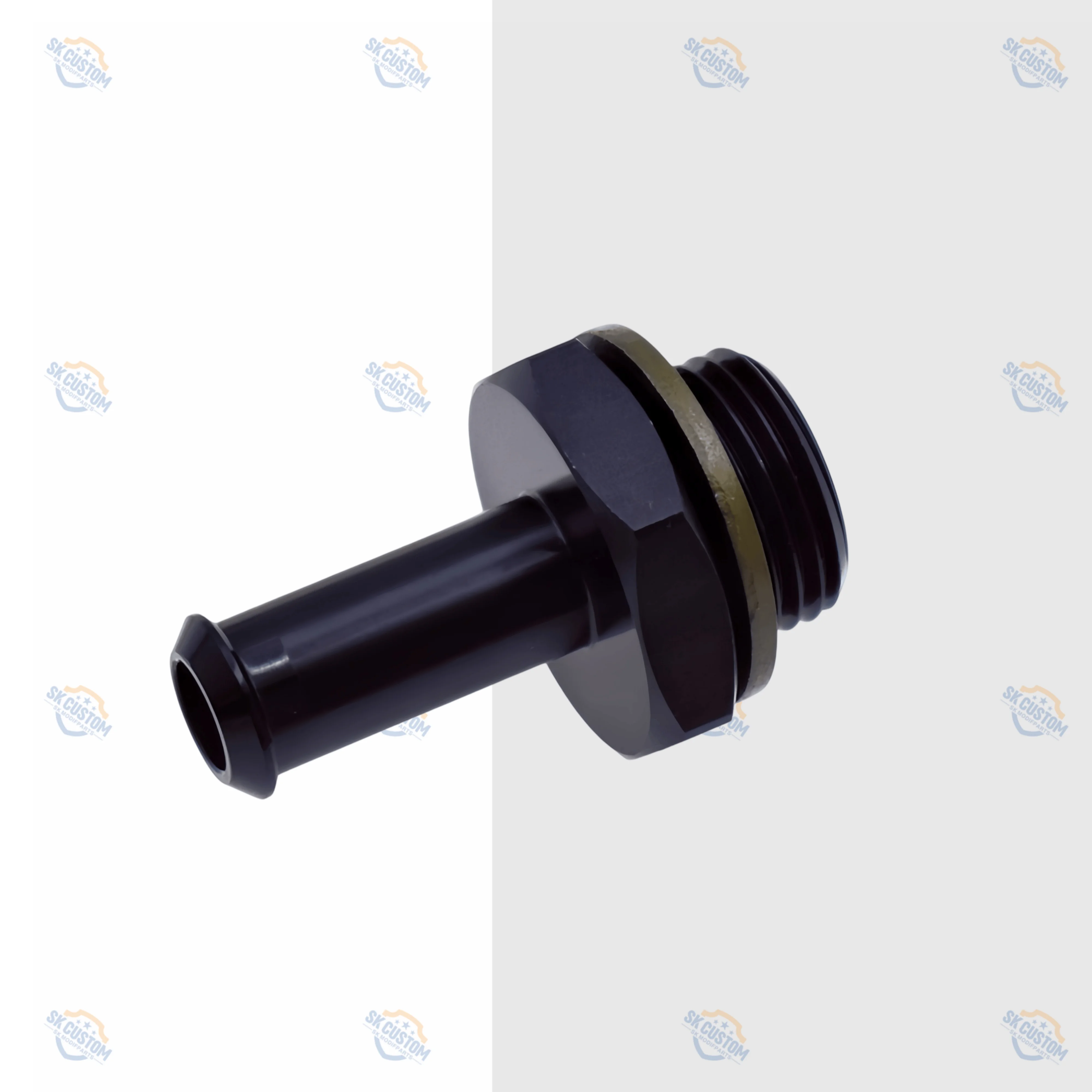 M18 Push Lock Hose Barb Fitting Aluminum Fuel Oil Line Adapter Car Racing Hose Connector