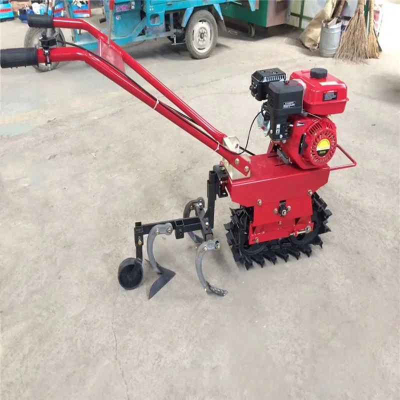 Multifunctional Desel Rotary Tiller Farm Mini Tiller Rotary Tiller 8HP