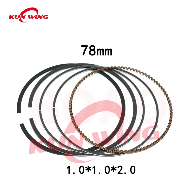 Piston Rings for Kawasaki KLX300 KLX 300 Loncin 300R LX300-6F VOGE YF300