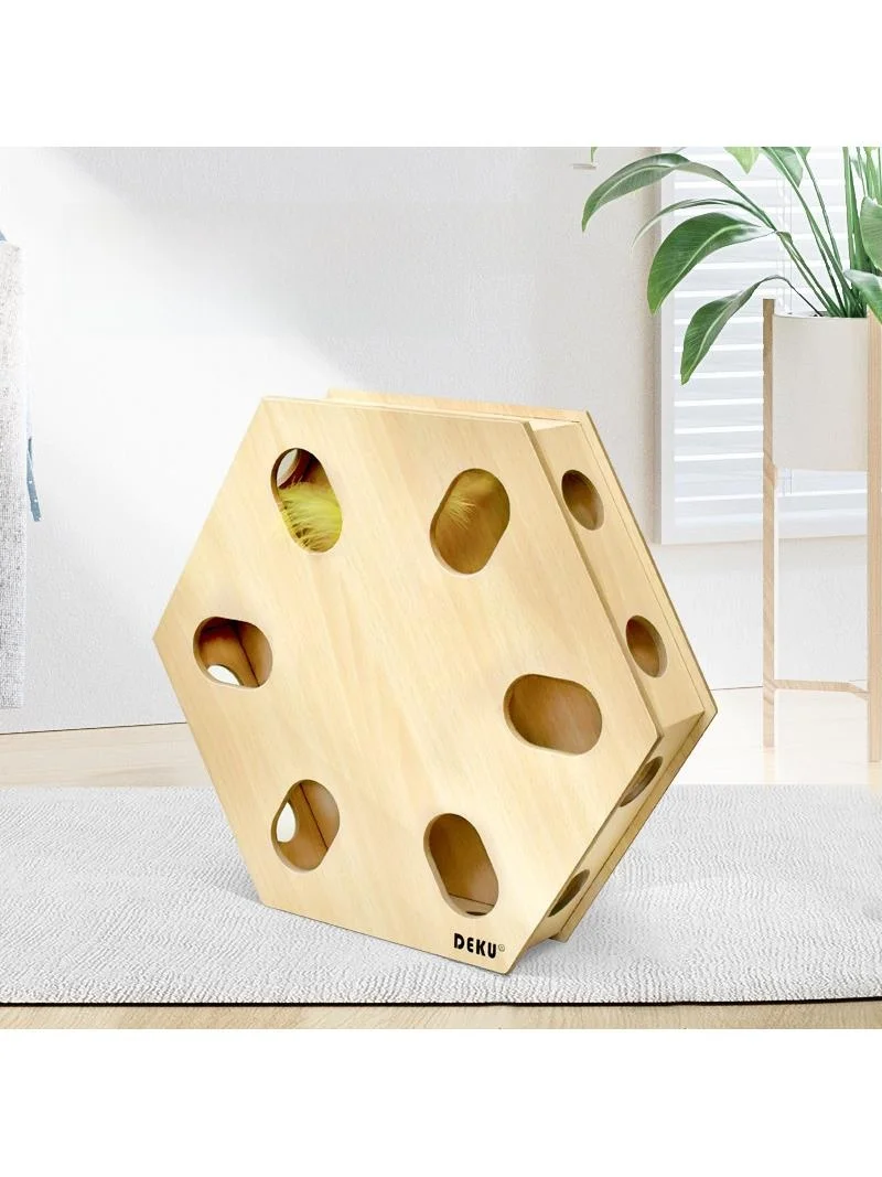 toy-track-pet-toy-with-built-in-teaser-self-entertaining-interactive-toy-box-spinner-fun-playtime-for-your-feline-friend