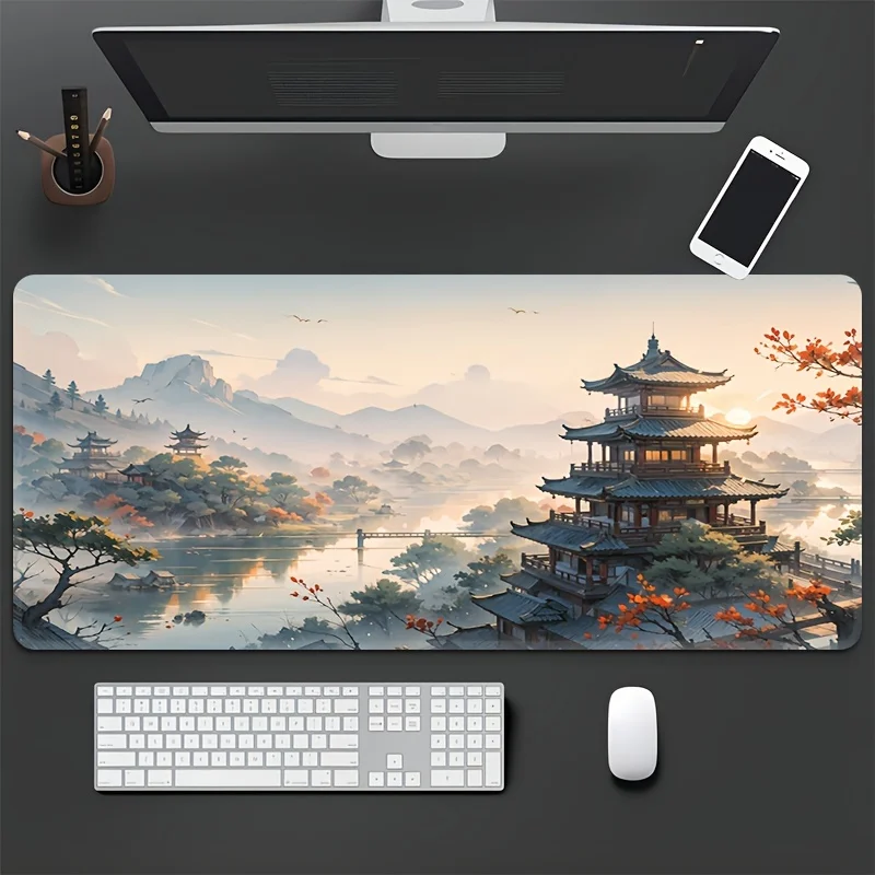 

Landscape Mouse Pad Multi-model non-slip rubber suitable for office and home desktop mat gaming pc accessories durable washable