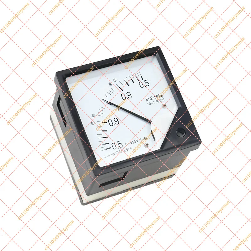 Analog Panel Meter, AC Power Factor and Frequency Indicator