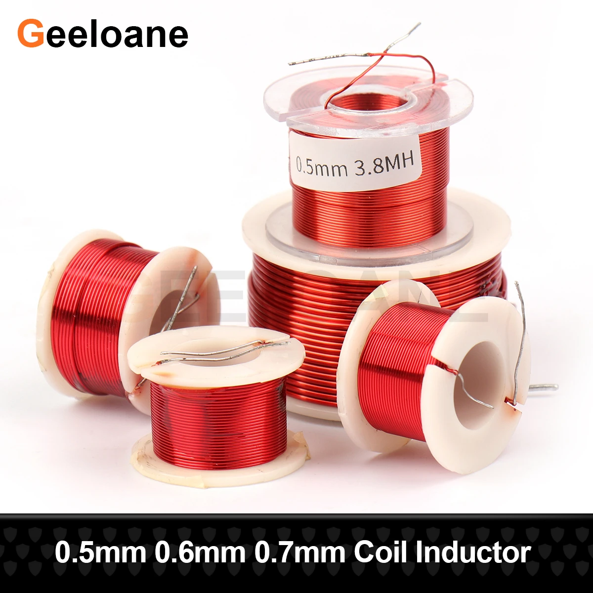 Bobina OFC induttore Air-Core GEELOANE 0,5/0,6/0,7 mm per altoparlante audio HIFI/divisore di frequenza crossover audio