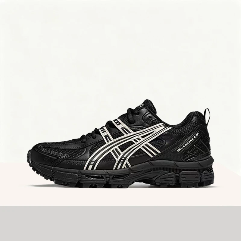 ASICS Gel-Kahana 8 SP Women's Black/White Low-Top Trail Runners– Versatile Cushioned Sole & Durable Comfortable Fit 1012B788-001