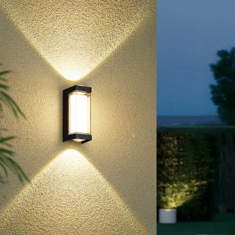 

LED Outdoor Spotlight Billboard House Sign Balcony Door Front Terrace Outdoor Waterproof Wall Light