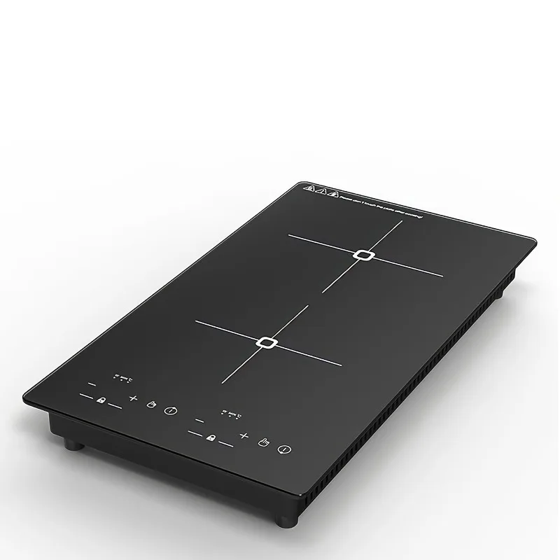 220\110V Vertical Double-He-ad Electric Ceramic Stove Vertical Infr-ared Stove Multi-Milo Induction Cooker