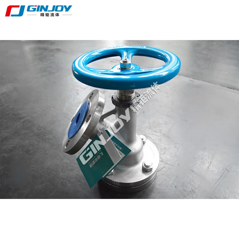 Manual Discharge Valve Stainless Steel Flange of Up/down Spreading Discharge Valve