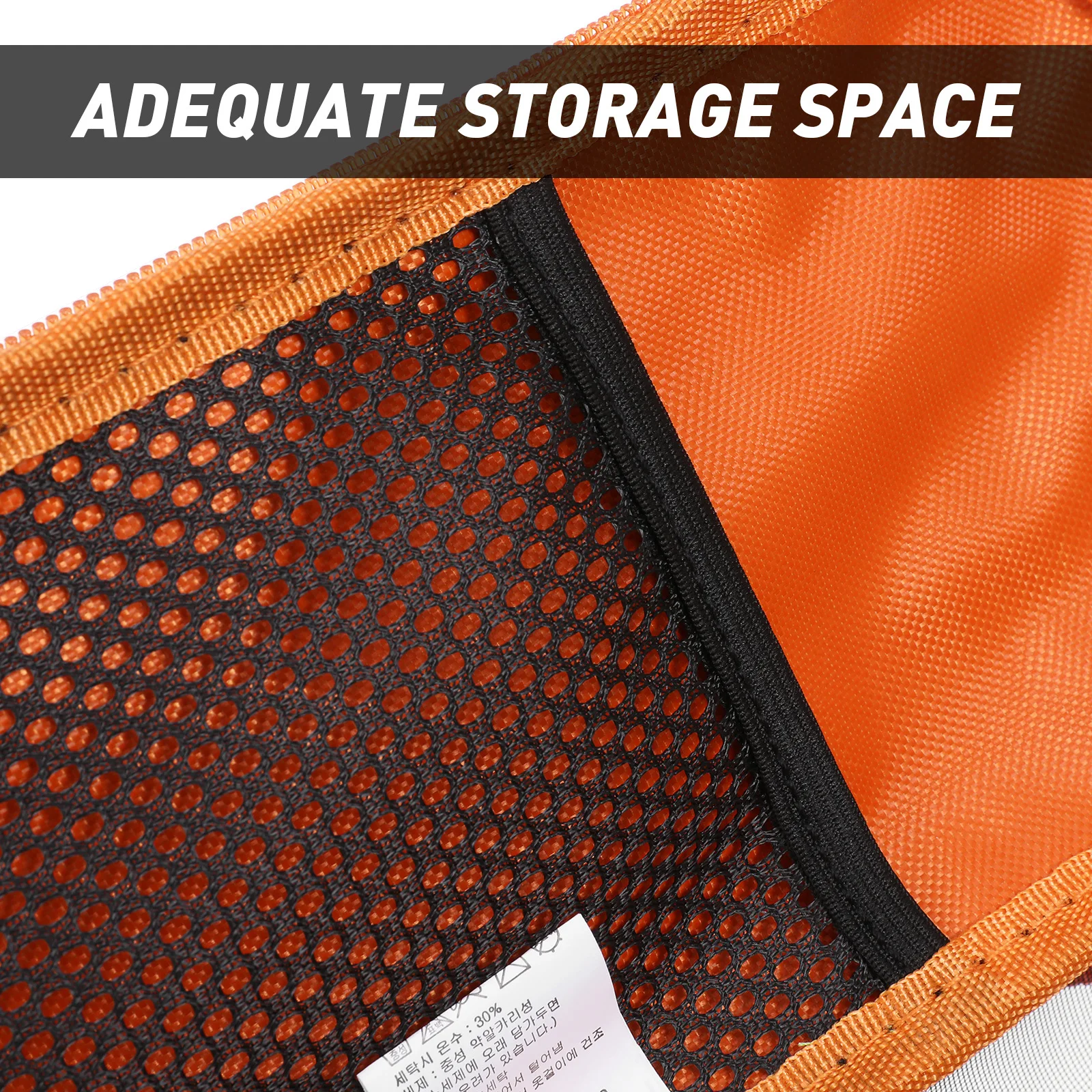 حقيبة تخزين أدوات المطابخ المتينة، منظم أدوات المائدة المحمول للتخييم في الهواء الطلق، تصميم أنيق بسحاب ناعم