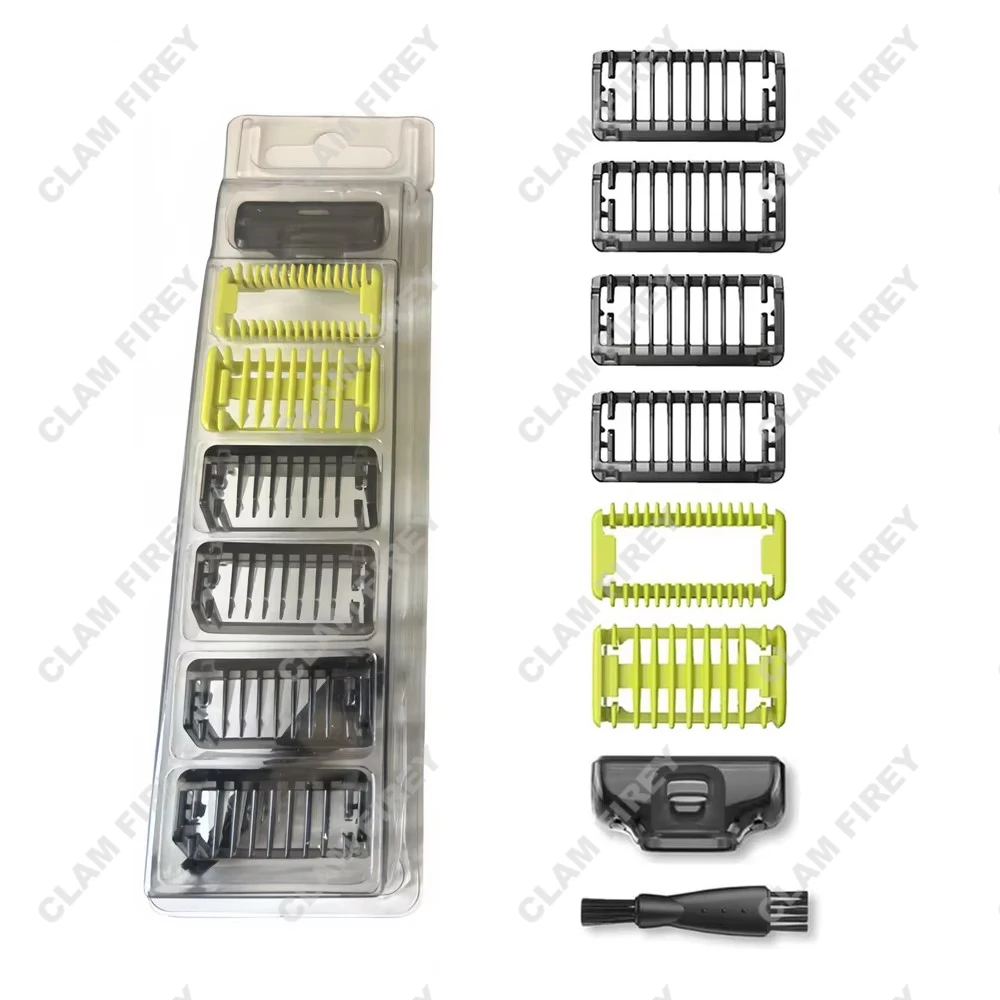 دليل مشط الحرس صالح لشفرة واحدة QP2520، QP2530، QP2620، QP2630، QP6510، QP6520 مشابك شعر الوجه أداة تهذيب اللحية ماكينة حلاقة