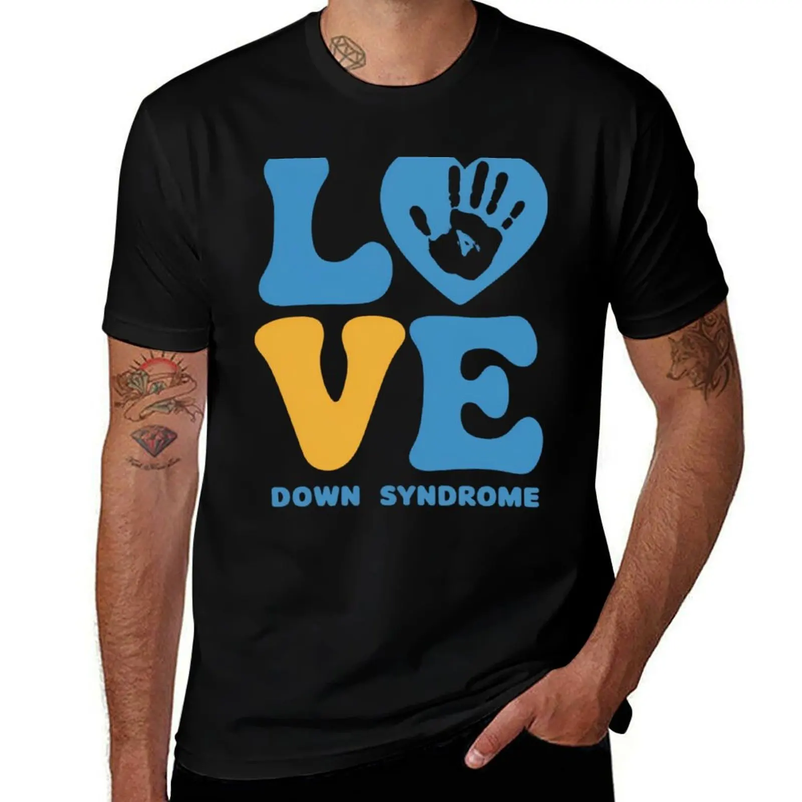 

Down Syndrom Awareness World Down Syndrome Day T21 Love T-Shirt clothes vintage graphic tee luxury t-shirt mens cotton t shirts