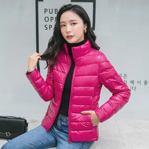 Women's ultra -lengthwood coat, hot jacket, slim fit korean parkas, short, female fashion, 15 colors, 5xl, spring 8 Main Sales Women's Puffer Casaco - №4