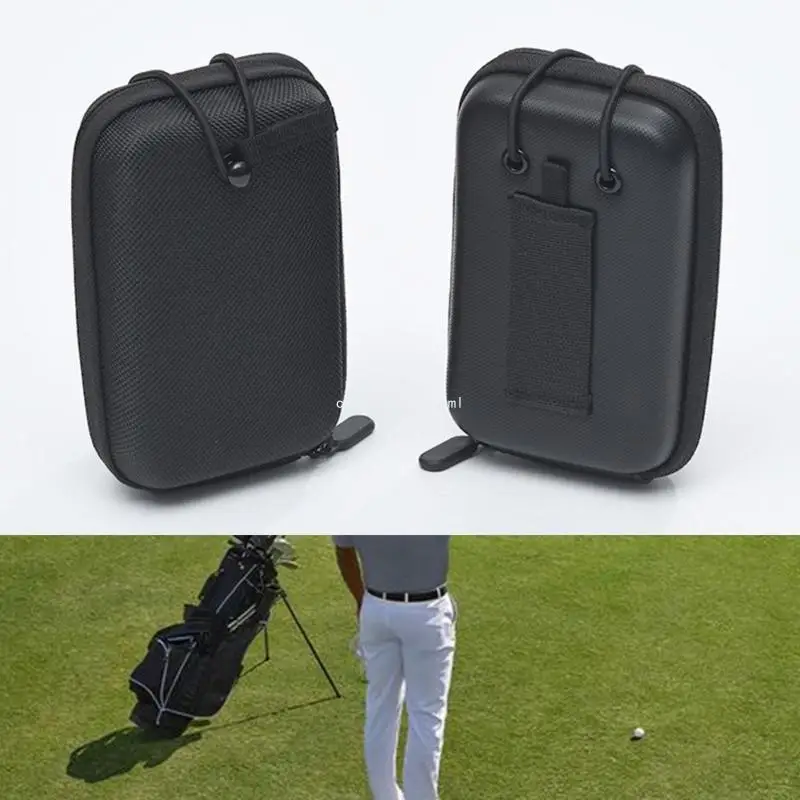 Golfing Rangefinder Protective Case Water Resistant Carrying Case with Carabiner Belt Clip Finder Hard Box