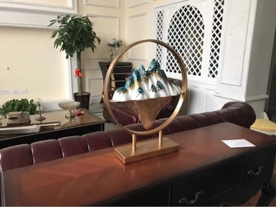56CM large -Unique -Home office lobby TOP Decor ART -Business Good luck efficacious 