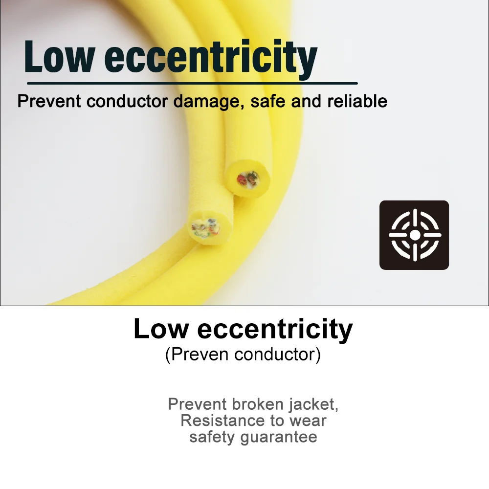 Imagem -06 - Rov Cabo de Alimentação de Flutuabilidade Zero 03 05 075 10 15 2.5 Mm2 Núcleos Subaquático Mar Robô Conector Flotage Fio de Cobre