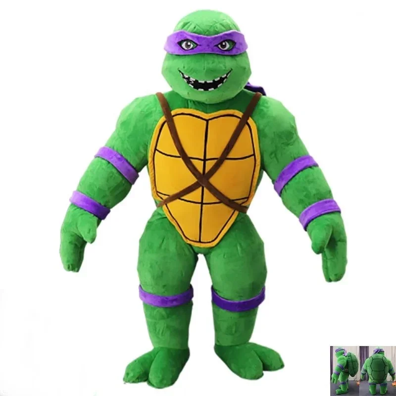 Novo traje inflável da mascote da tartaruga para adulto mascote de pelúcia anime halloween tartaruga carnaval vestido terno fursuit sem bateria