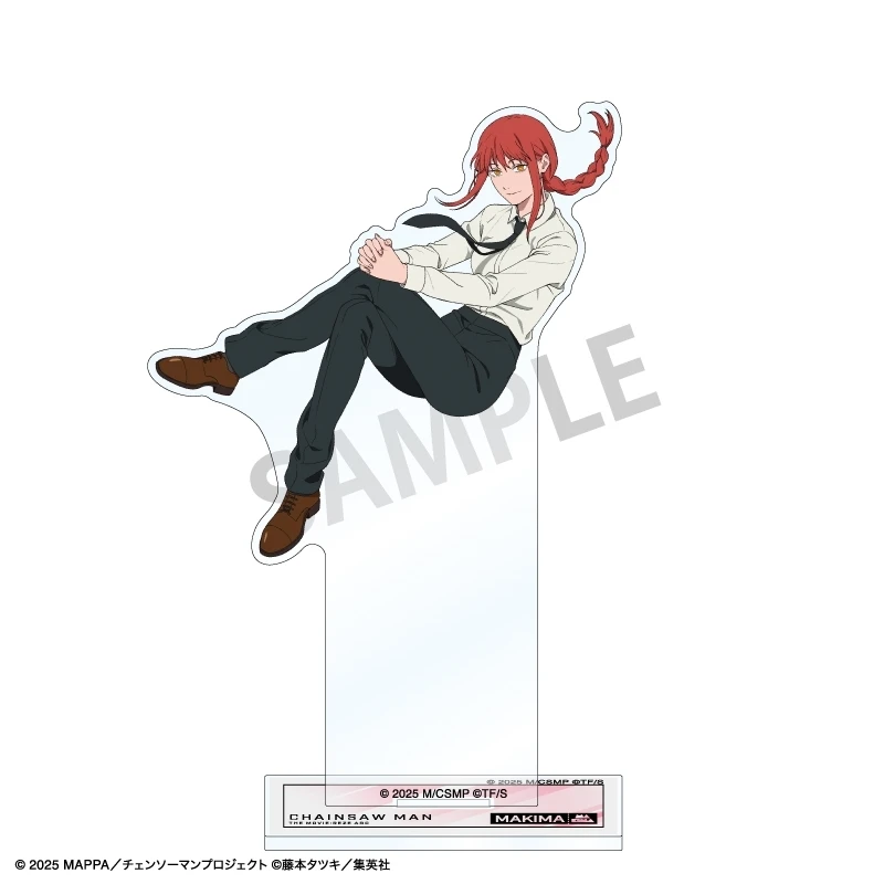 بالمنشار رجل أنيمي الطرفية الشكل Reze Denji السلطة الاكريليك حامل نموذج ديكور الدائمة علامة الكبار لعبة سطح المكتب حلية 15 سنتيمتر