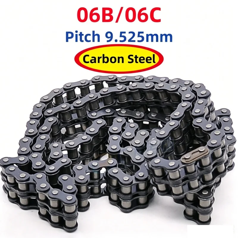 06b-06c-carbon-steel-double-row-roller-chain-pitch-9525mm-short-pitch-roller-chains-for-industrial-power-transmission