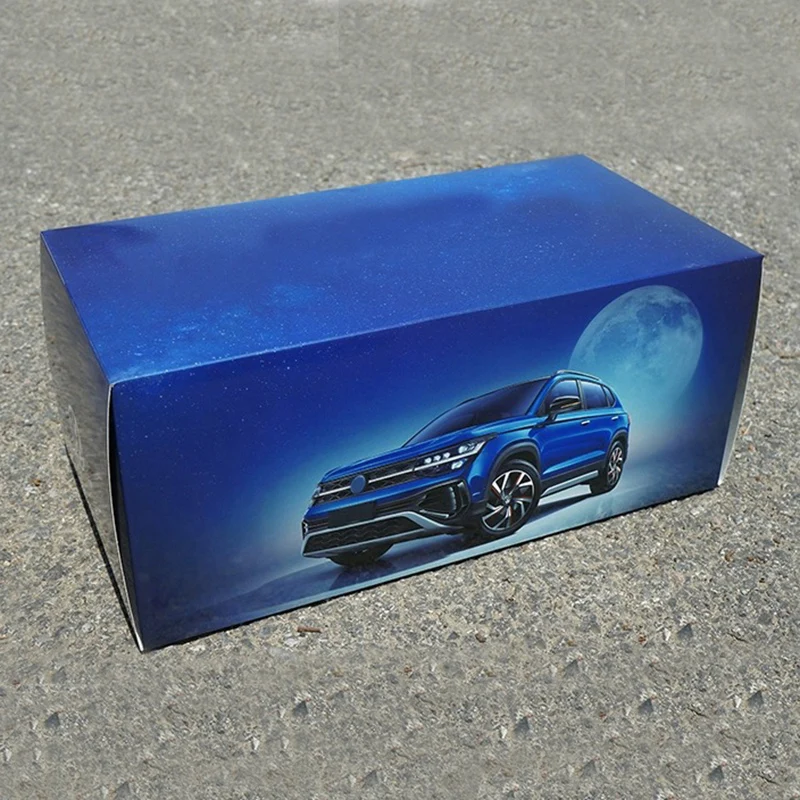 1/18 جديد ثارو 2023 SUV المعادن ديكاست نموذج سيارة الأزرق محاكاة عرض جمع الحلي الصبي اللعب هواية الهدايا