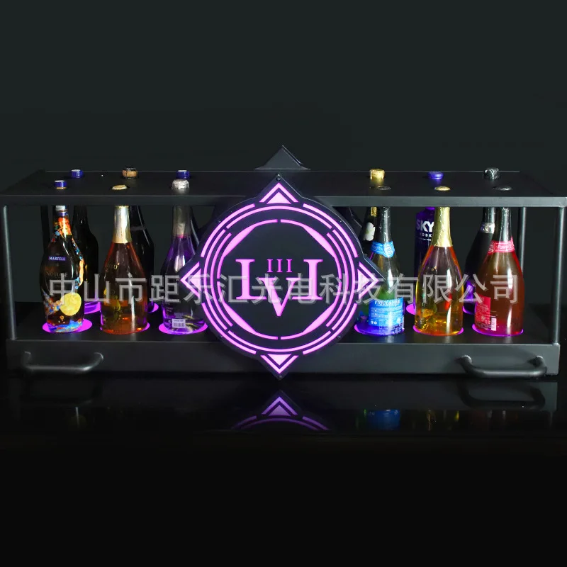 

New bar nightclub LED luminous ktv entertainment wine palanquin bar atmosphere props on wine palanquin champagne palanquin