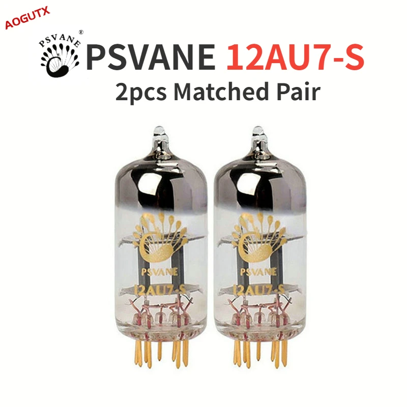 PSVANEVacuum Tube12AU7-S Precision Pairing Tubes for Electronic Tube Amplifier HIFI Audio Amplifier Kit Original Factory Matched