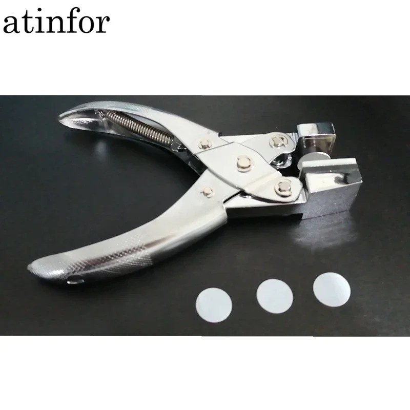 atinfor Multi size Moulds for Experimental Sampler Battery Electrode/Pp/Pe Membrane Crop Tool Multifunctional Punching Pliers