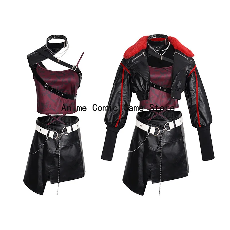 in Stock S-3XL Azusawa Kohane Shiraishi An Cosplay Project Sekai Colorful Stage ULTRA C Costume Wig Halloween Outfits for Women view 2
