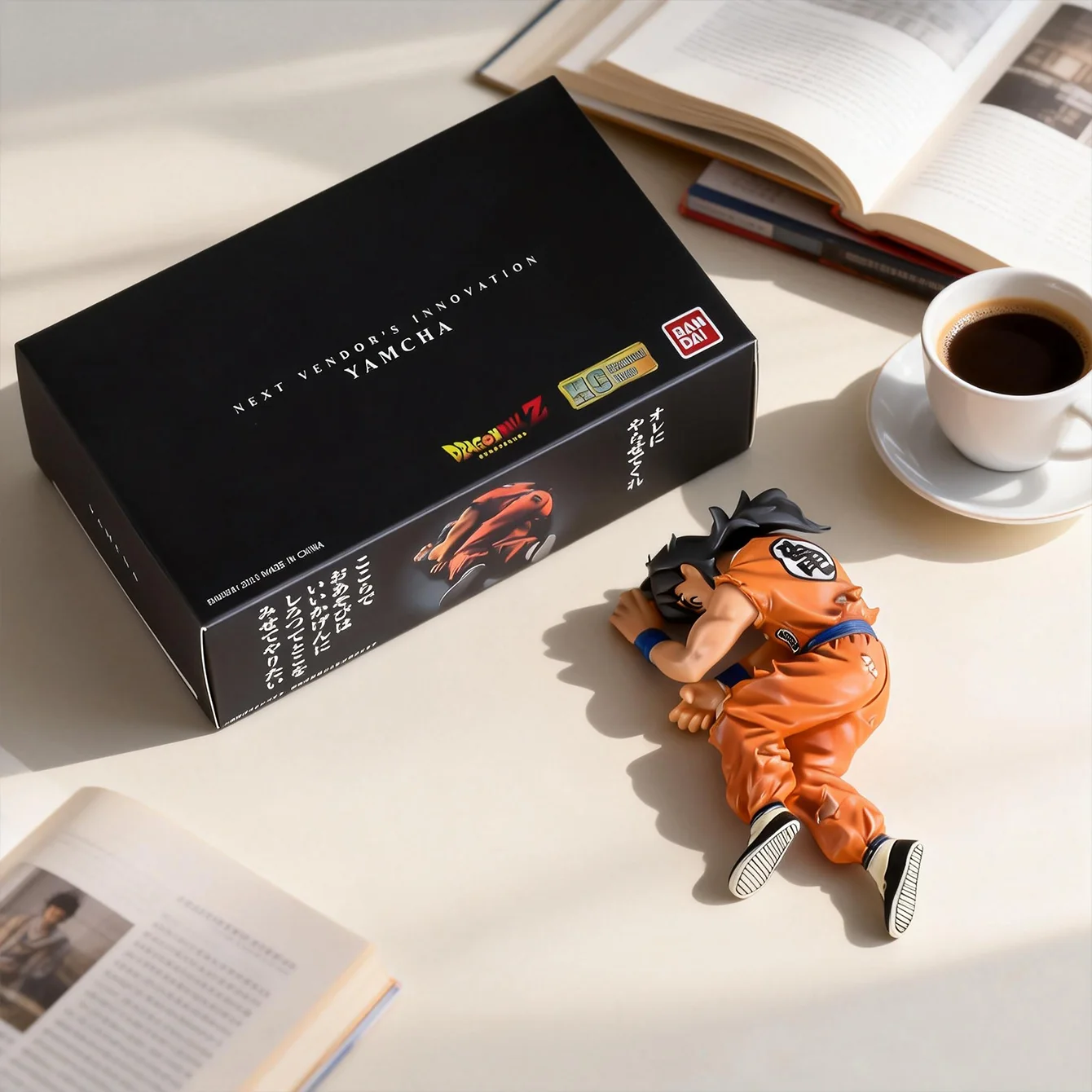 Yamcha Figur, Dragon Ball, Anime-Figur, Anime-Merchandise, Anime-Geschenk für Freunde zum Geburtstag, Anime-Charakter-Statue, Desktop-Ornament, PC-Desktop-Ornament, Feiertagsgeschenk, Kleines Geschenk