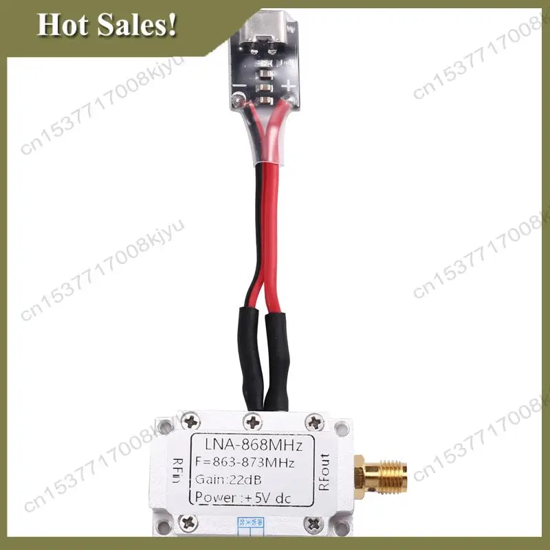 -A23G para módulo amplificador RF LNA 868Mhz de poco ruido para extensor de rango de transmisión de imágenes tipo C