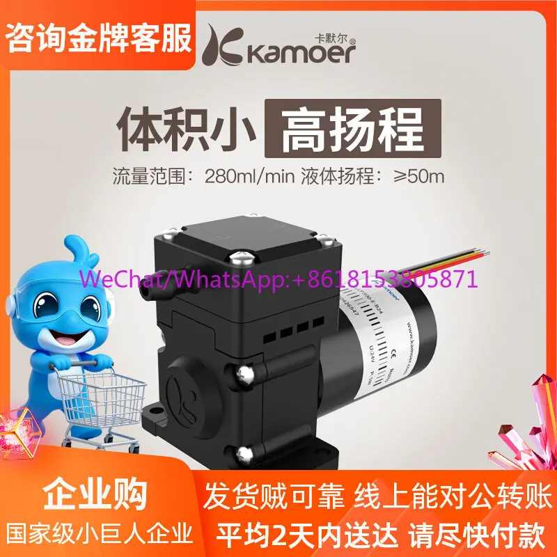 12V circulating pump large flow water pump DC brushless motor sampling pump