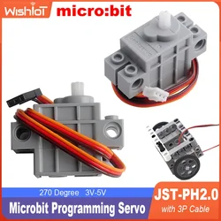 Geek Servo Programmable 270 Degree for Microbit Smart Car 3-5V Steering Gear Version for Kid Educational Toy Fit with Legoeds