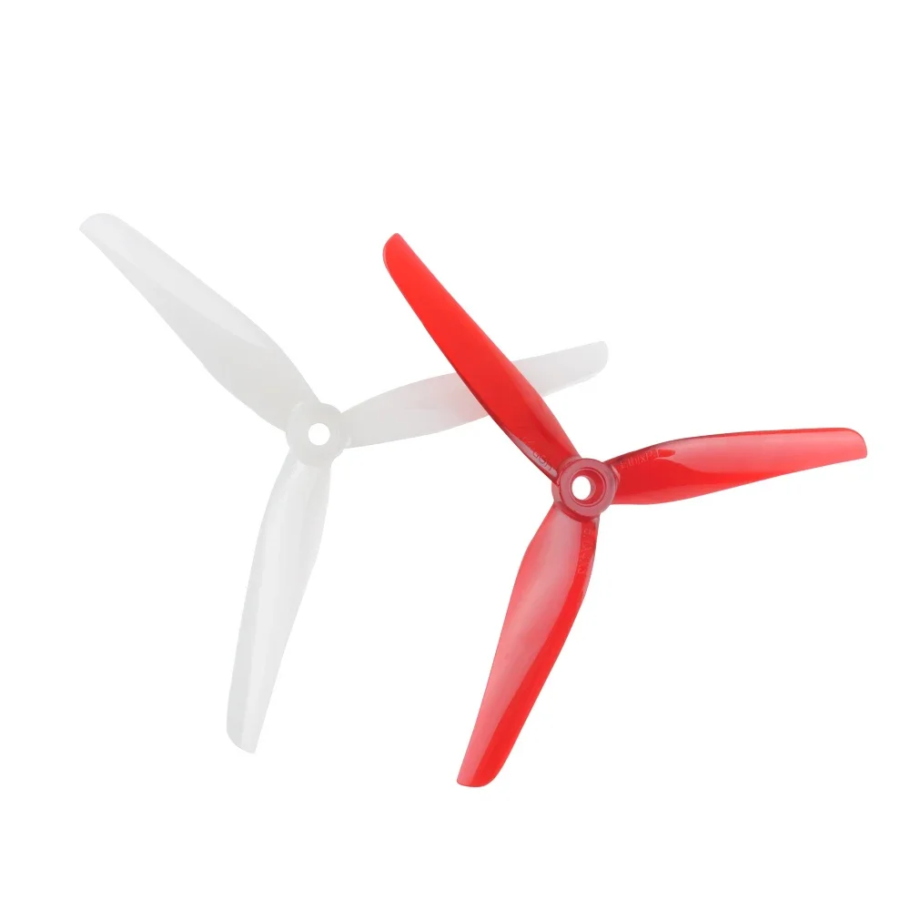 HQprop Ethix P4 Candy Cane Prop CW CCW  Poly Carbonate  5.1 inch 3-blade propeller for  FPV drones