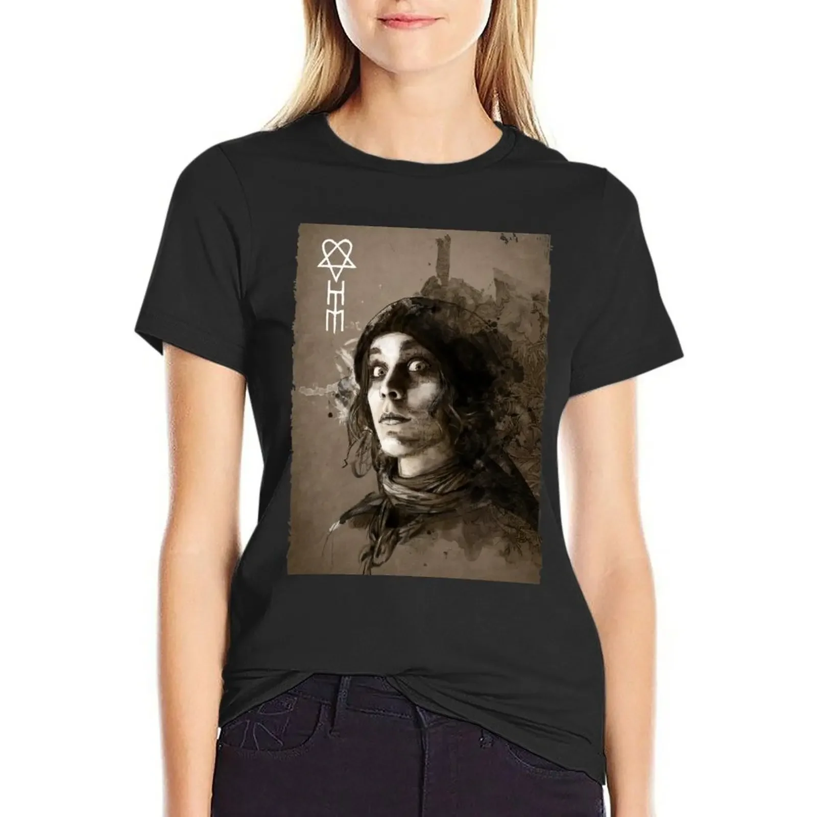 

Sweet Pandemonium T-Shirt quick drying summer top heavyweights white t-shirts for Women
