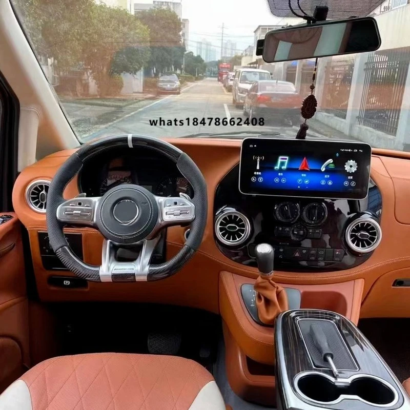 

High Quality Plastic Car Dashboard for 2010-2015 Old Viano W639 Car Interior Upgrade Accessory