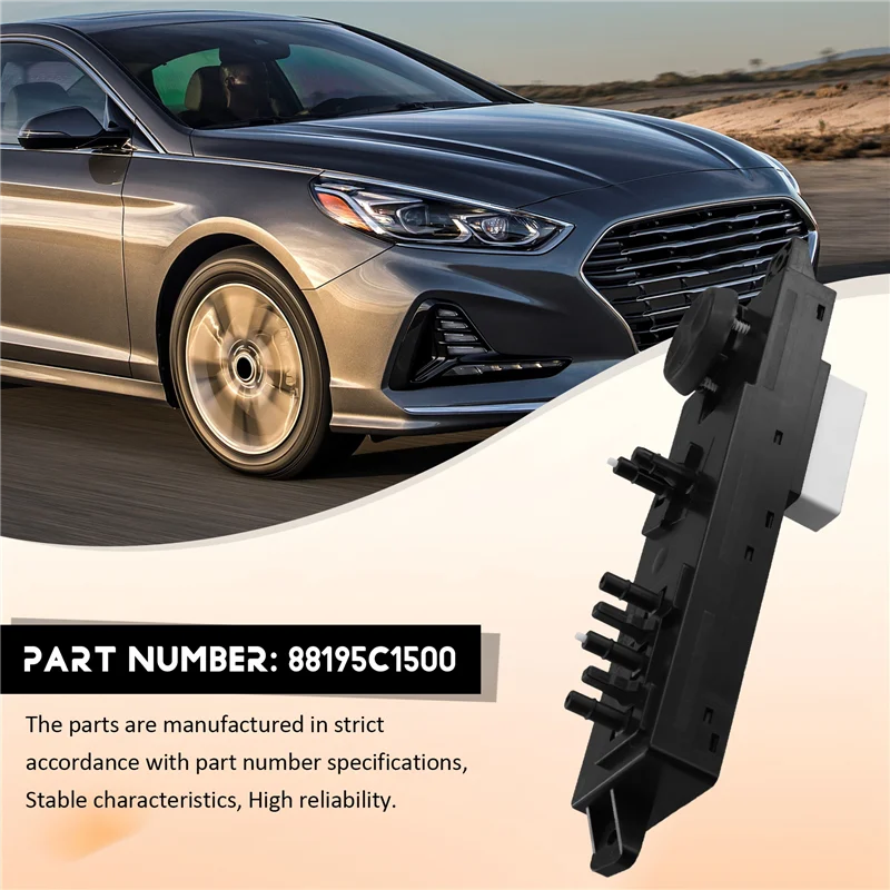 

A80X-Автомобильный передний левый электрический переключатель сиденья для Hyundai Sonata Hybrid 14-19 88195C1500 Запчасти Hyundai