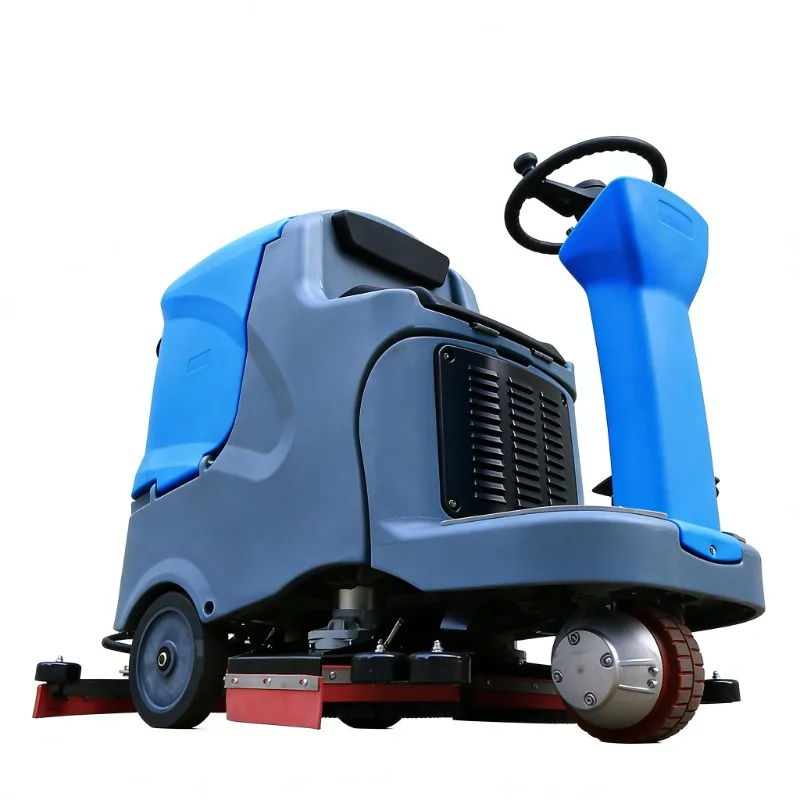 Small Commercial Dual-disc Electric New Hospital Cleaning Equipment Floor Scrubber Machine 1550W Metal/Coil 1 Year