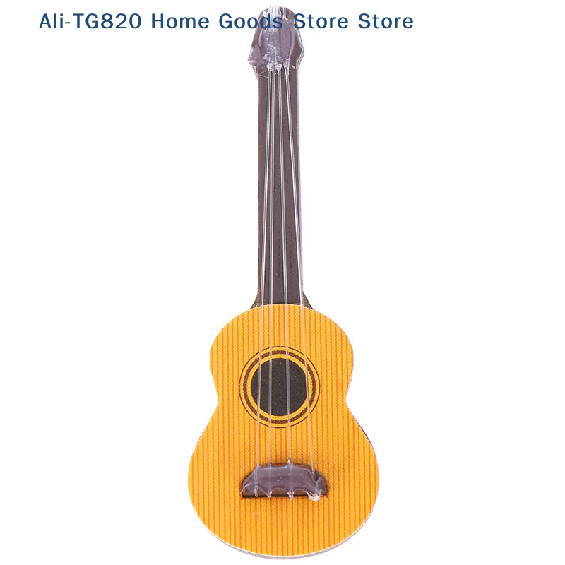

[TG820]1:12 Dollhouse miniature guitar accessories instrument doll house ornament