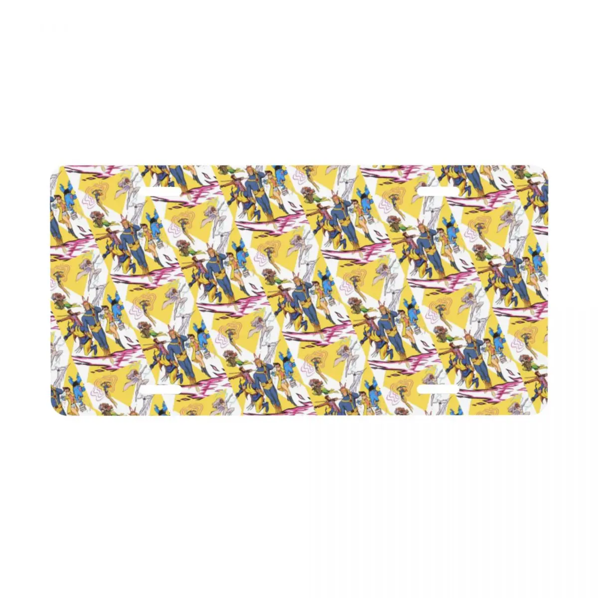 

X-Men Wallpaper License Plate Vanity Tag Decorative Car Front License Plate 12x6 Inch