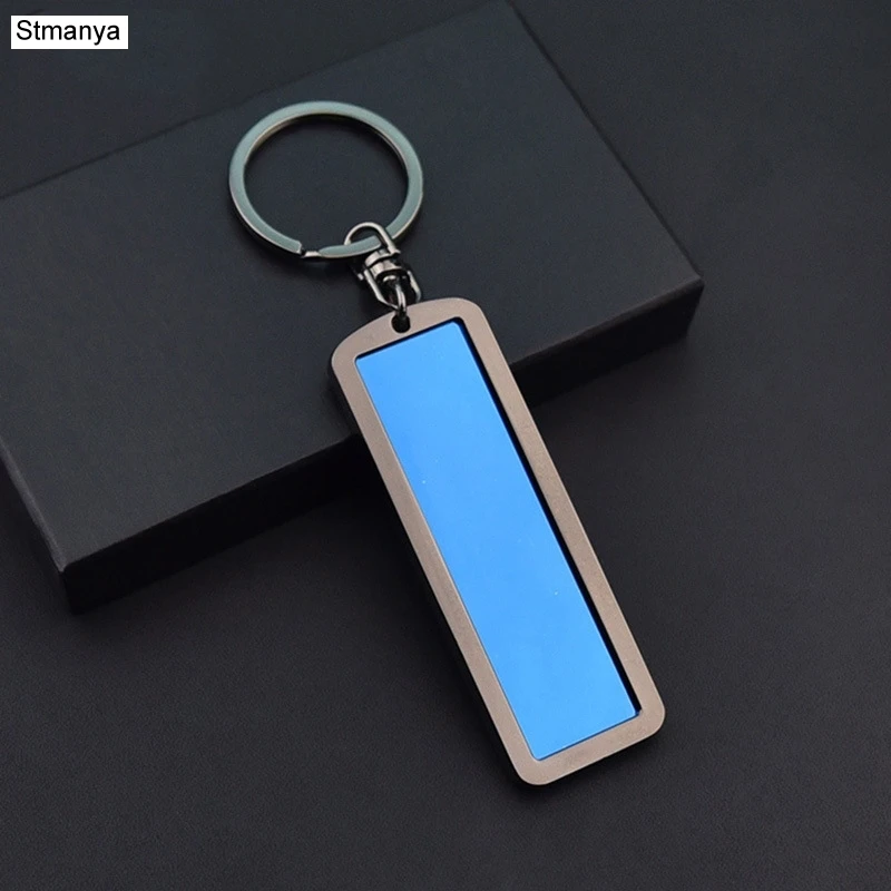 DIY Key chain - Private Custom Keychain Car Key Chain Key Ring License Plated key buckle For Car 4S sales shop Best Gift 17408